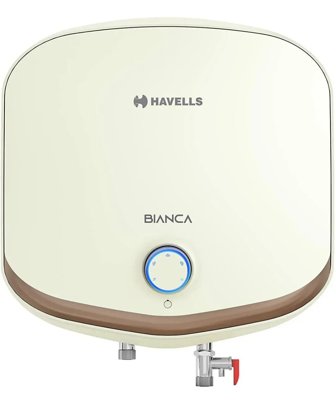 Havells Bianca 10-Litre Vertical Storage Water Heater (Geyser) Ivory Champ  Gold 5 Star