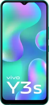 vivo y3s mint green