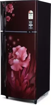 Godrej 260 L 2 Star Frost-Free Double Door Refrigerator RT EON 275B 25 HI AQ  WN, Aqua Wine